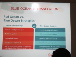 Blue Ocean Strategy for Translators Estrategia del océano azul para traductores